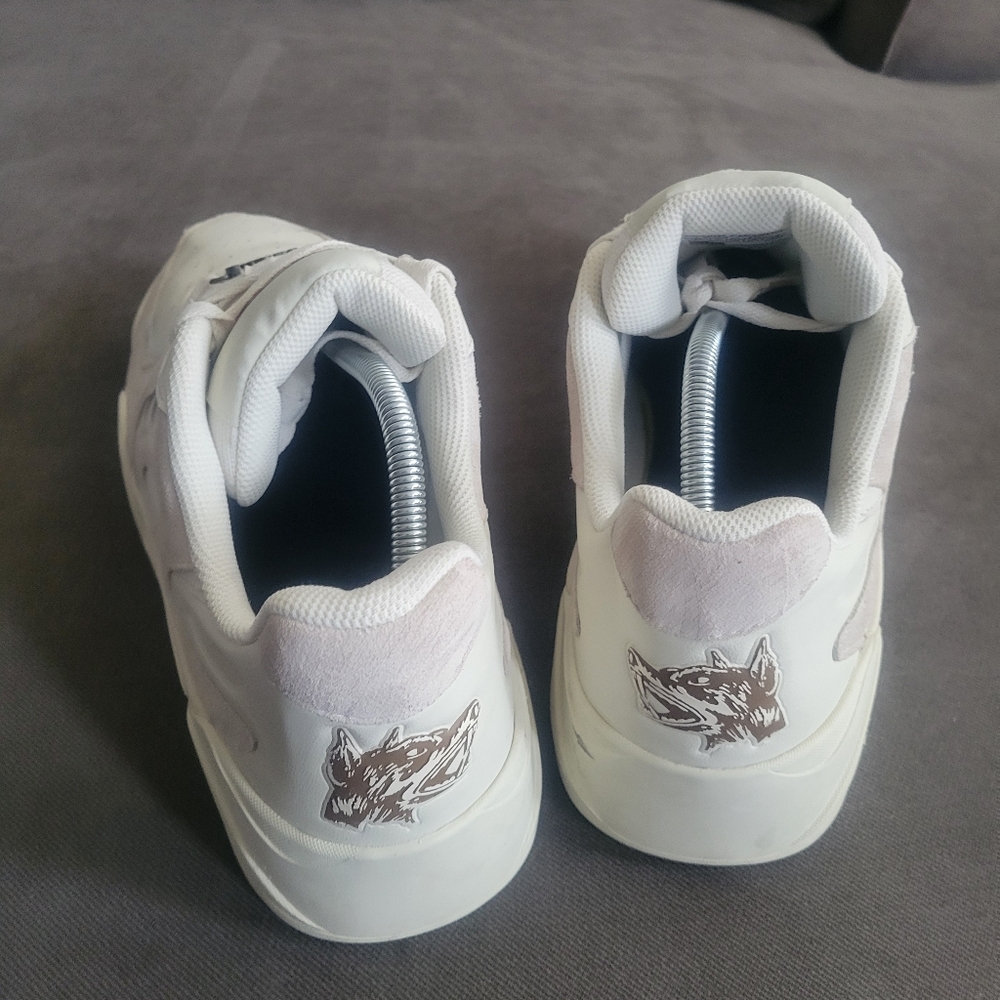 Under Armour UA Court Anatomix TC 'Tuff Crowd' Sneakers Men's Size 12.5 Cream - Picture 4 of 7